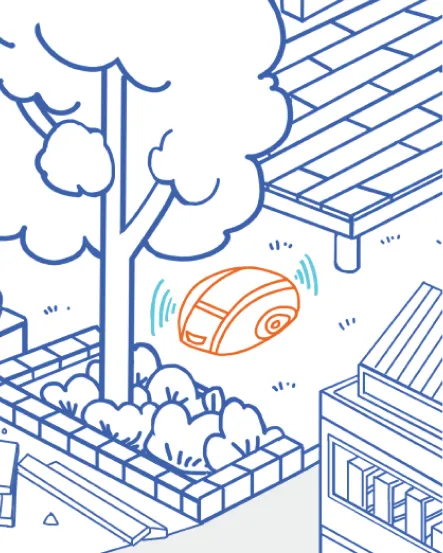 無線割草機器人